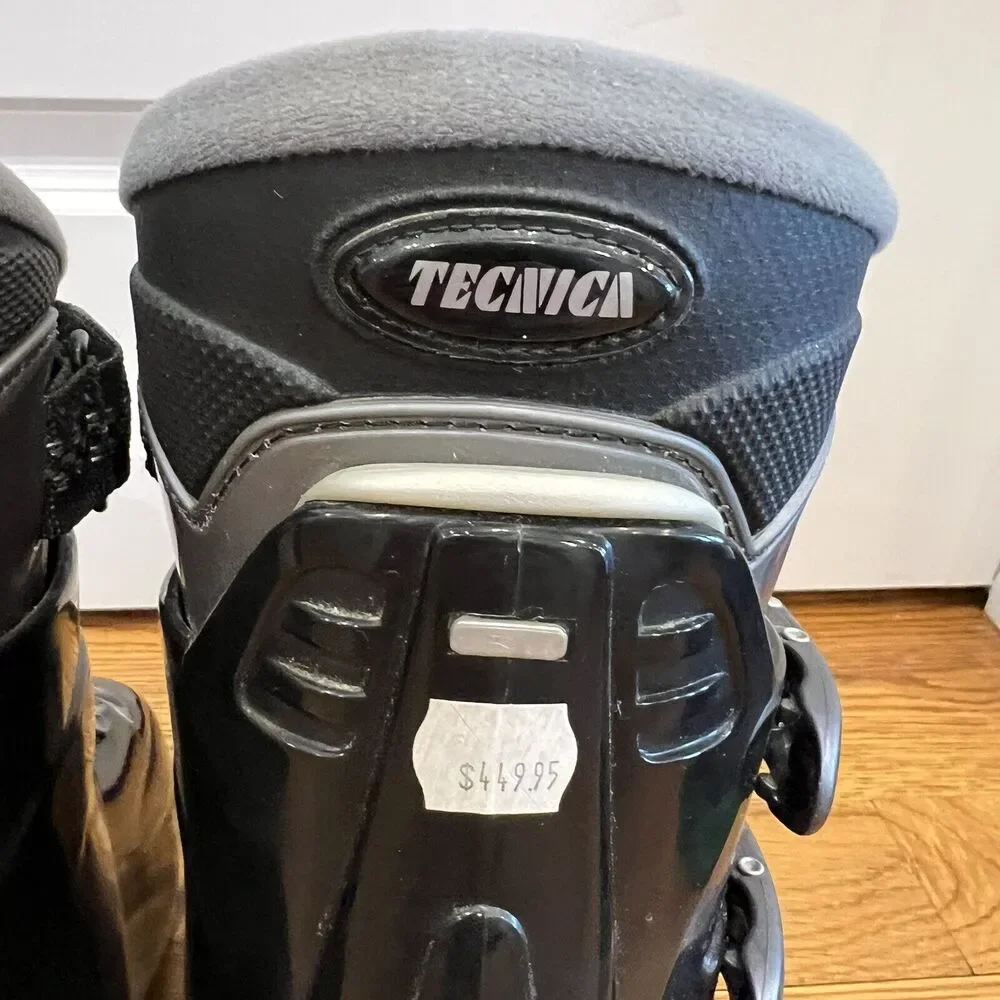Tecnica 5X Innotec Ski Boots Made In Italy Mens Size 8.5 New Old Stock MSRP $449